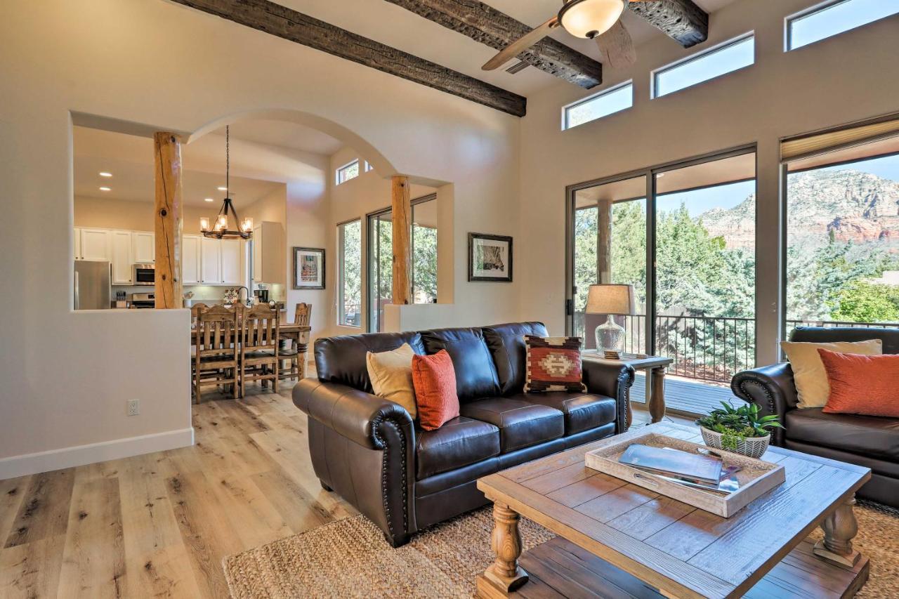 Luxury Sedona Living Remodeled With Red Rock Views! Villa Екстериор снимка