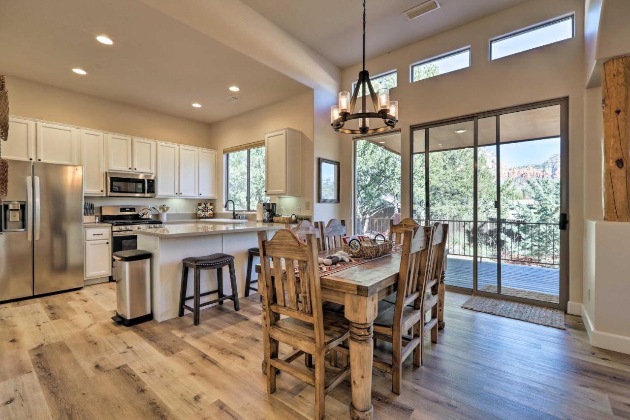 Luxury Sedona Living Remodeled With Red Rock Views! Villa Екстериор снимка